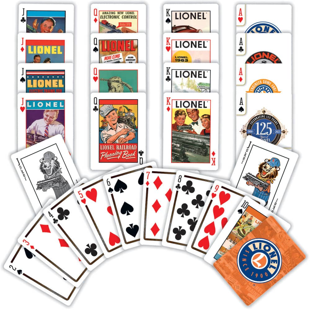 Lionel Trains Playing Cards - 54 Card Deck - Image 2