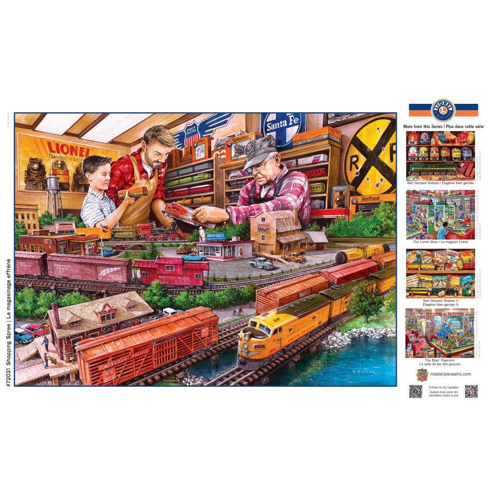Lionel Trains - Shopping Spree 1000 Piece Jigsaw Puzzle - Image 4