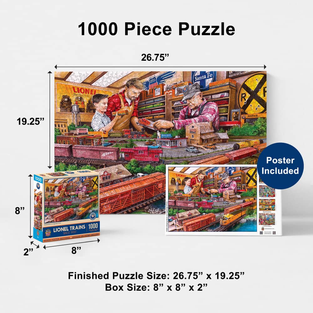 Lionel Trains - Shopping Spree 1000 Piece Jigsaw Puzzle - Image 5