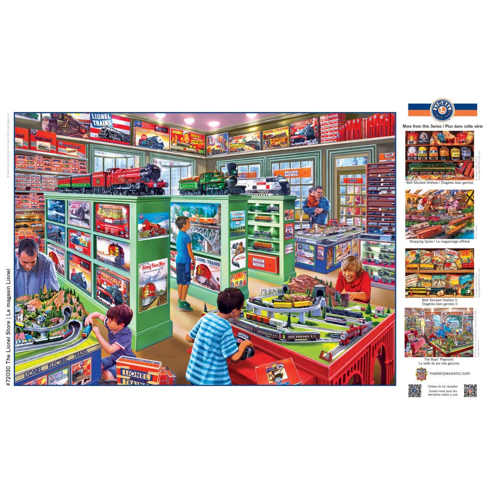 Lionel Trains - The Lionel Store 1000 Piece Jigsaw Puzzle - Image 4