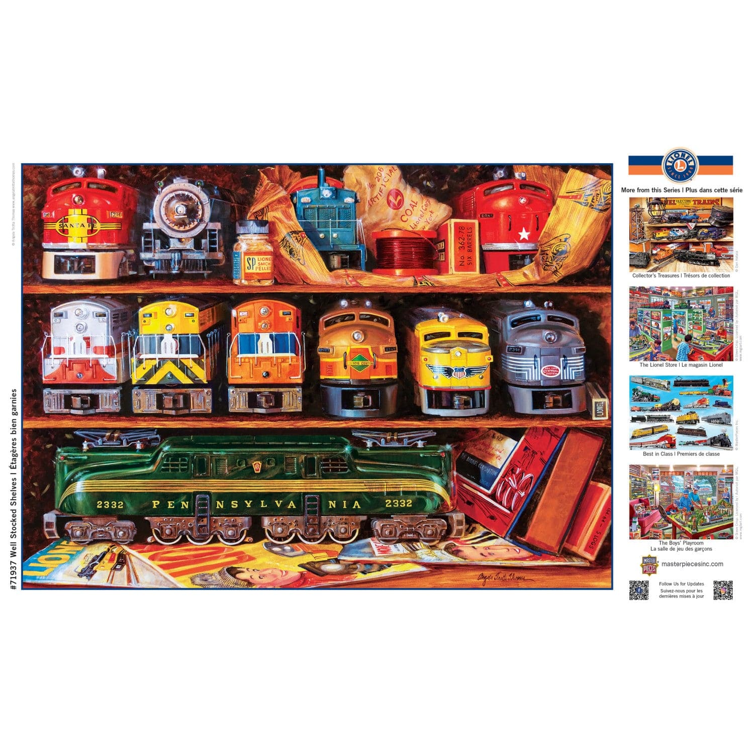 Lionel Trains - Well Stocked Shelves 1000 Piece Jigsaw Puzzle - Image 4