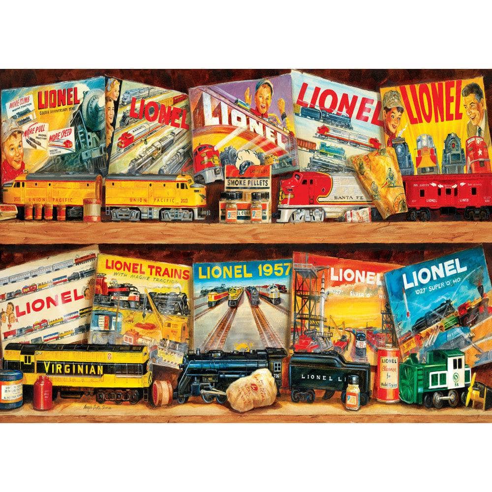 Lionel Trains - Well Stocked Shelves II 1000 Piece Jigsaw Puzzle - Image 2