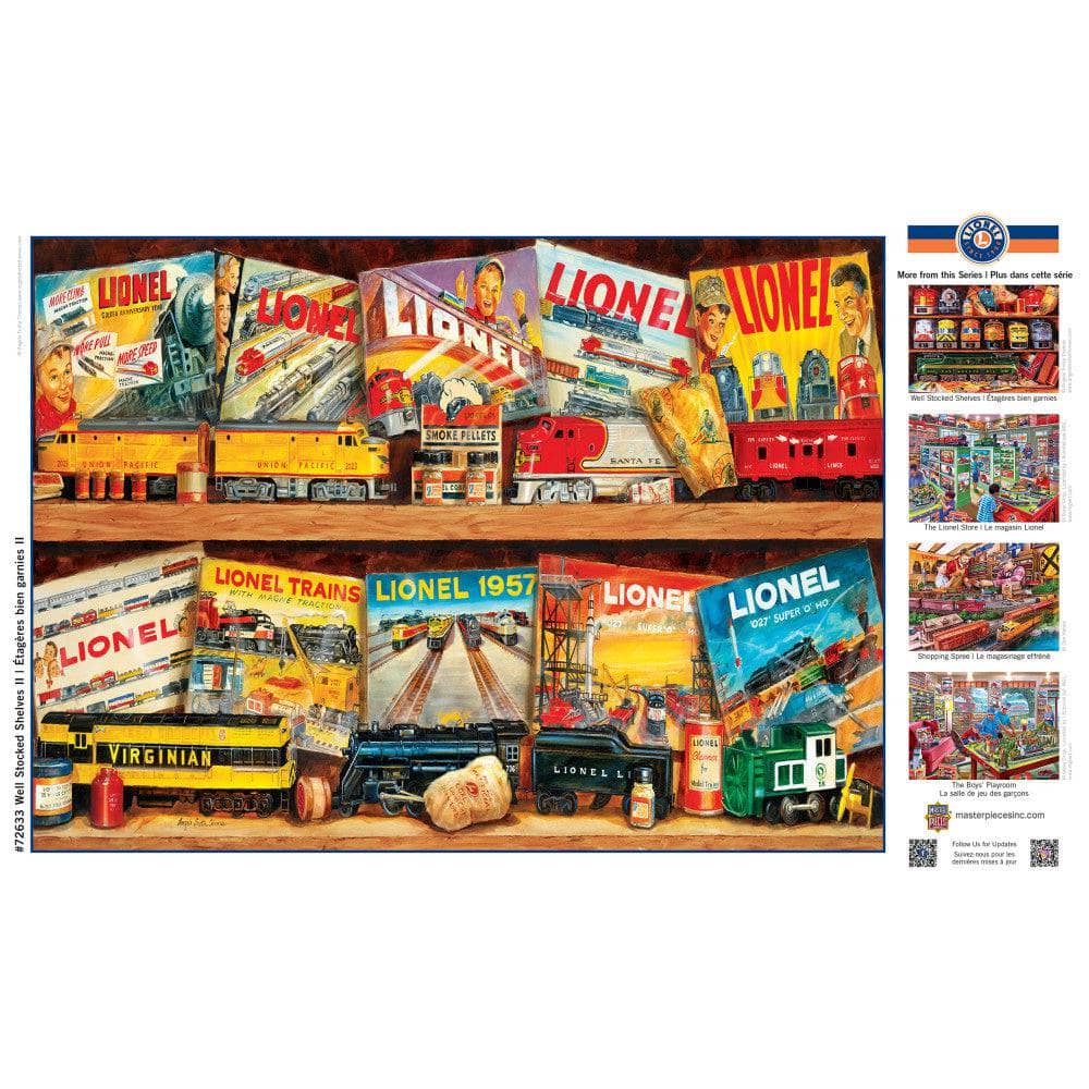 Lionel Trains - Well Stocked Shelves II 1000 Piece Jigsaw Puzzle - Image 4