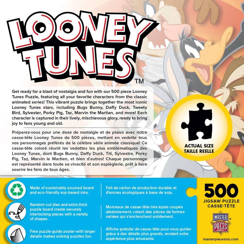 Cartoons - Looney Tunes 500 Piece Jigsaw Puzzle - Image 3