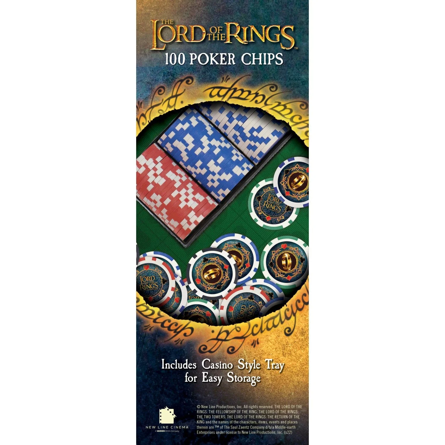 Lord of The Rings 100 Piece Poker Chips - Image 2