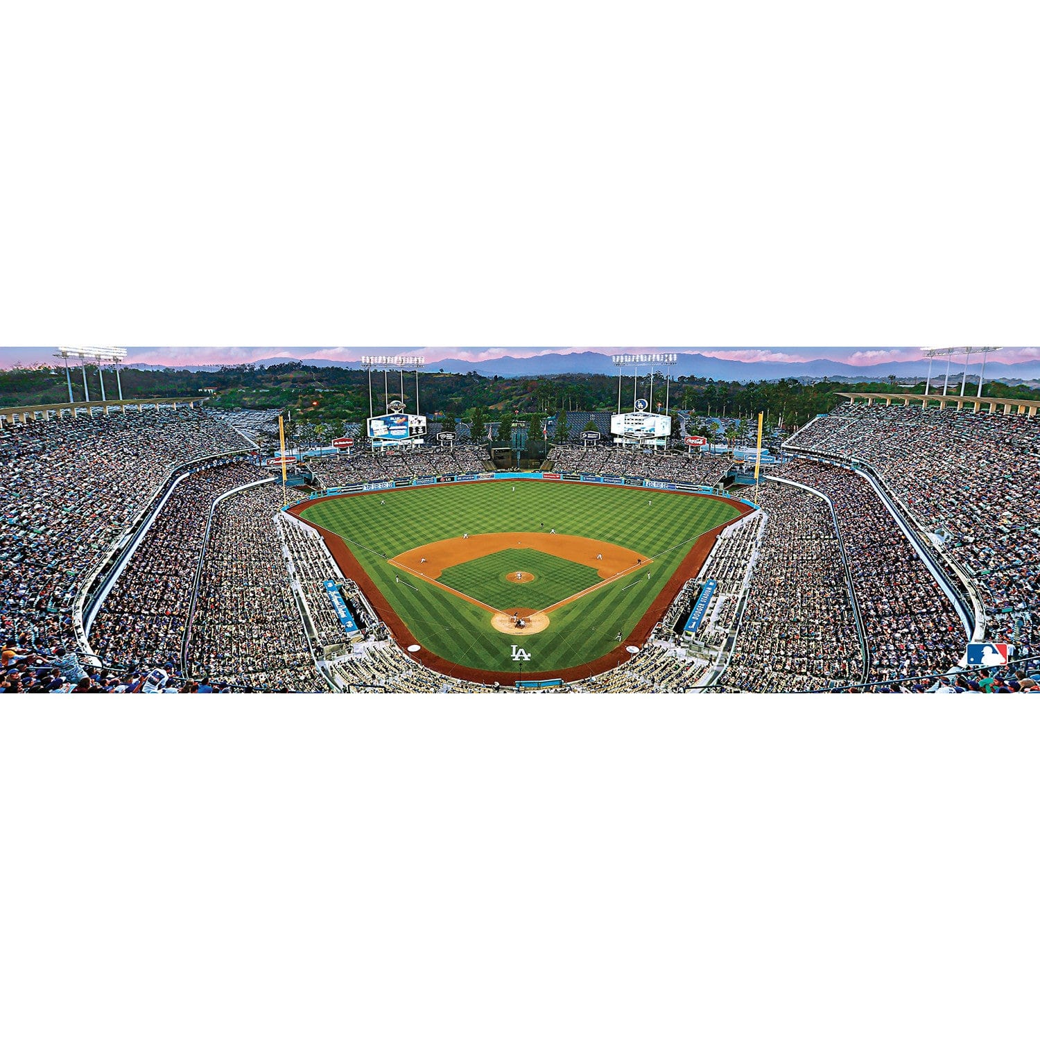 Los Angeles Dodgers - 1000 Piece Panoramic Jigsaw Puzzle - Image 2