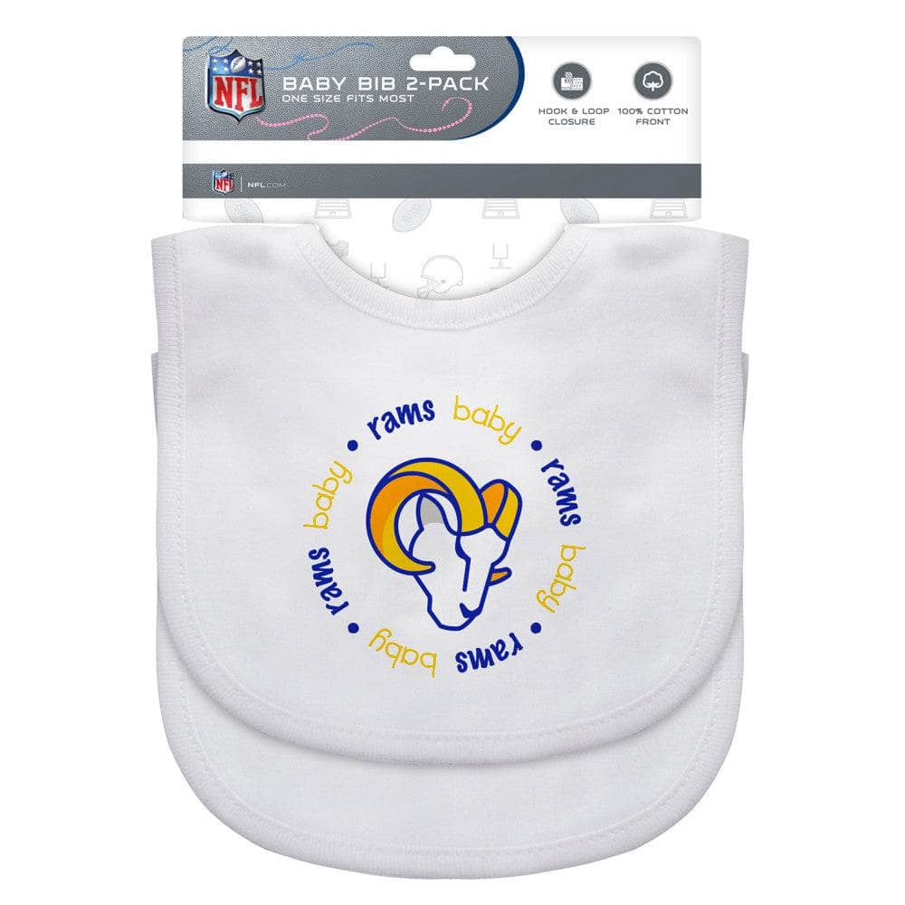Los Angeles Rams - Baby Bibs 2-Pack - Image 2