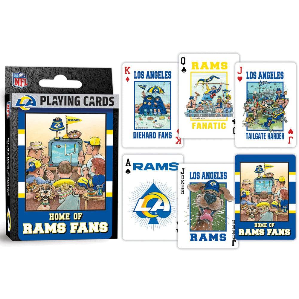 Los Angeles Rams Fan Deck Playing Cards - 54 Card Deck - Image 3