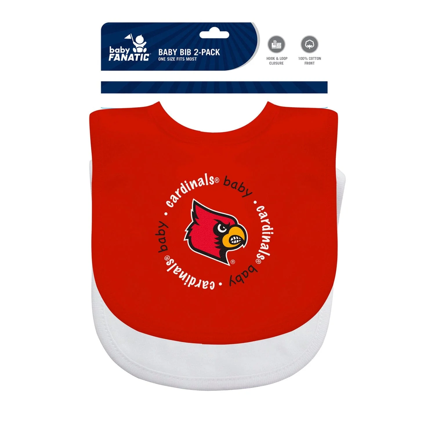 Louisville Cardinals - Baby Bibs 2-Pack - Image 2