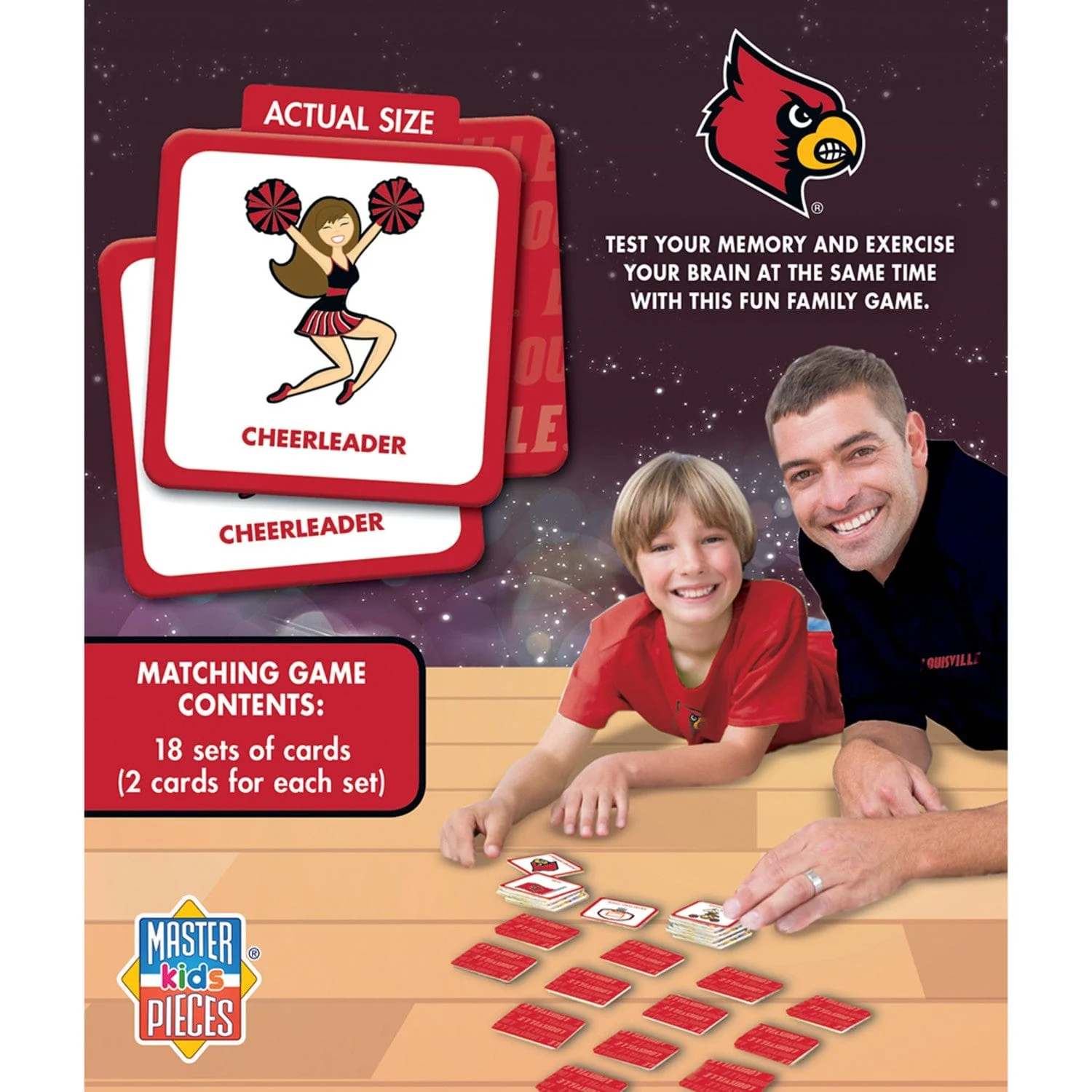 Louisville Cardinals Matching Game - Image 3