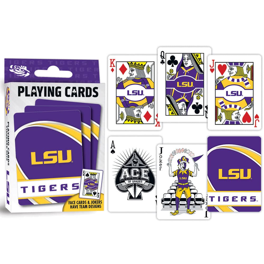 LSU Tigers Playing Cards - 54 Card Deck - Image 3