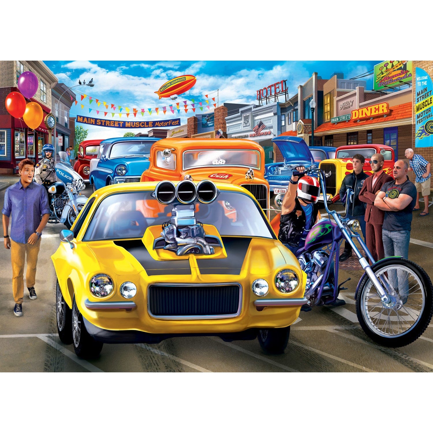 Main Street Muscle - Jigsaw Puzzle