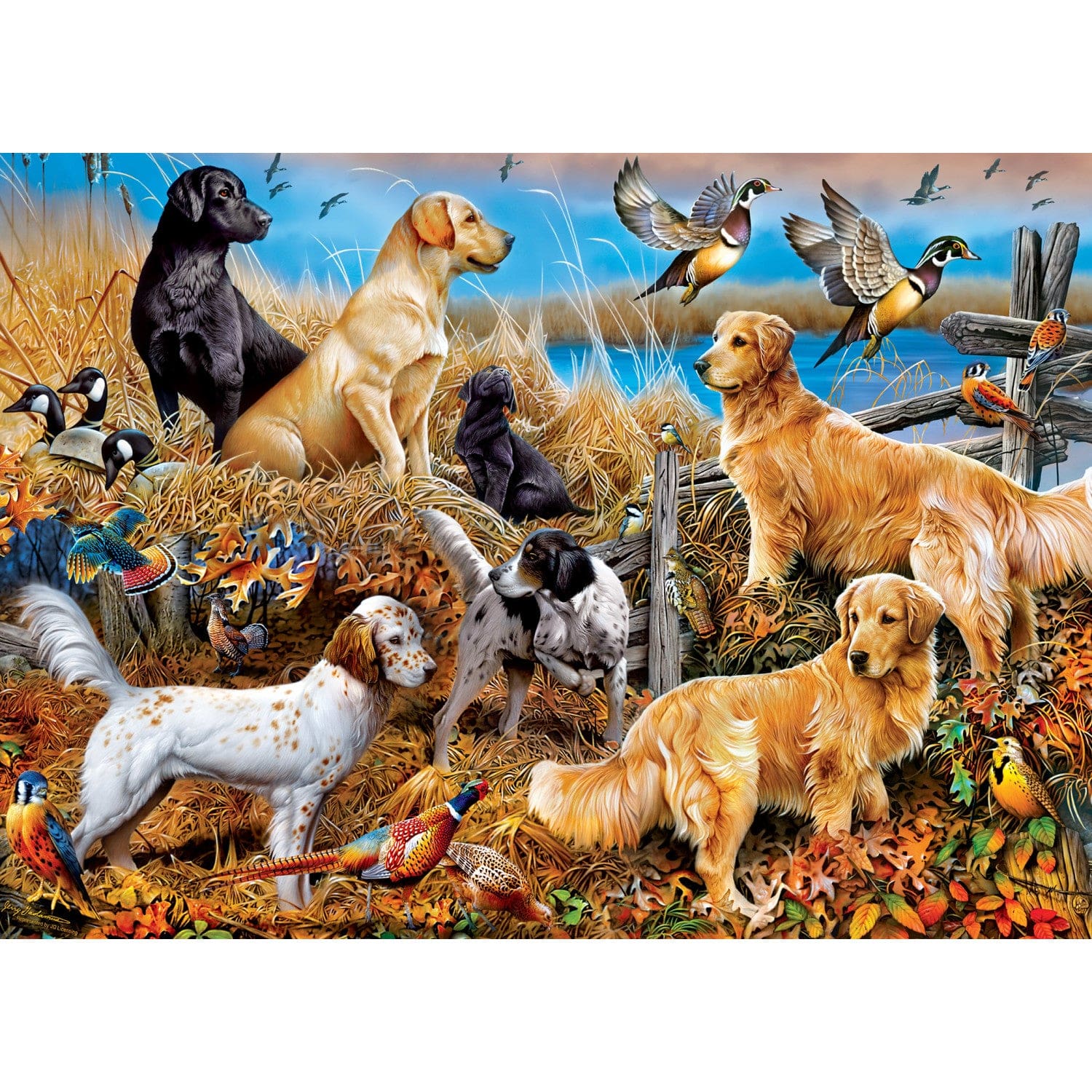 Man's Best Friends - Jigsaw Puzzle