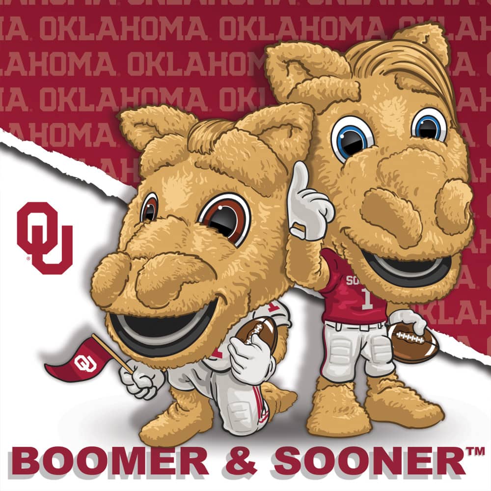 Oklahoma Sooners - NCAA Mascot 100 Piece Jigsaw Puzzle - Image 2
