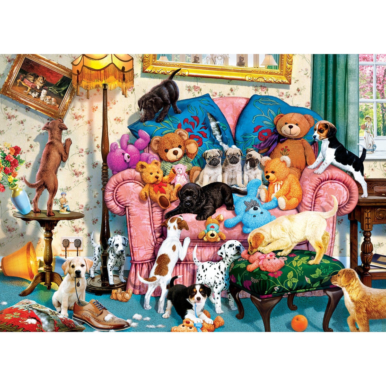 Masterpiece Gallery - Loose in the House 1000 Piece Jigsaw Puzzle - Image 2