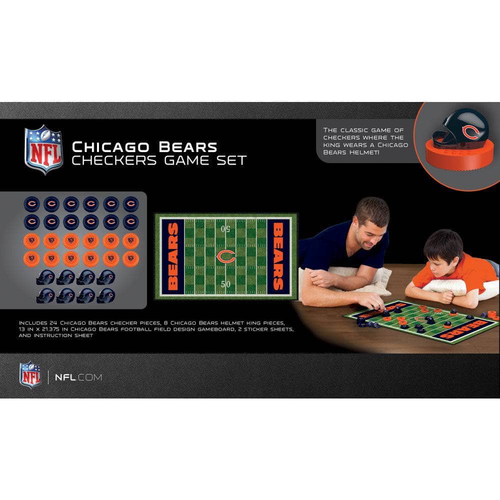 Chicago Bears Checkers Board Game - Image 3