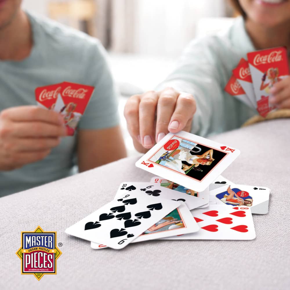 Coca-Cola Classic Ads Playing Cards - 54 Card Deck - Image 4