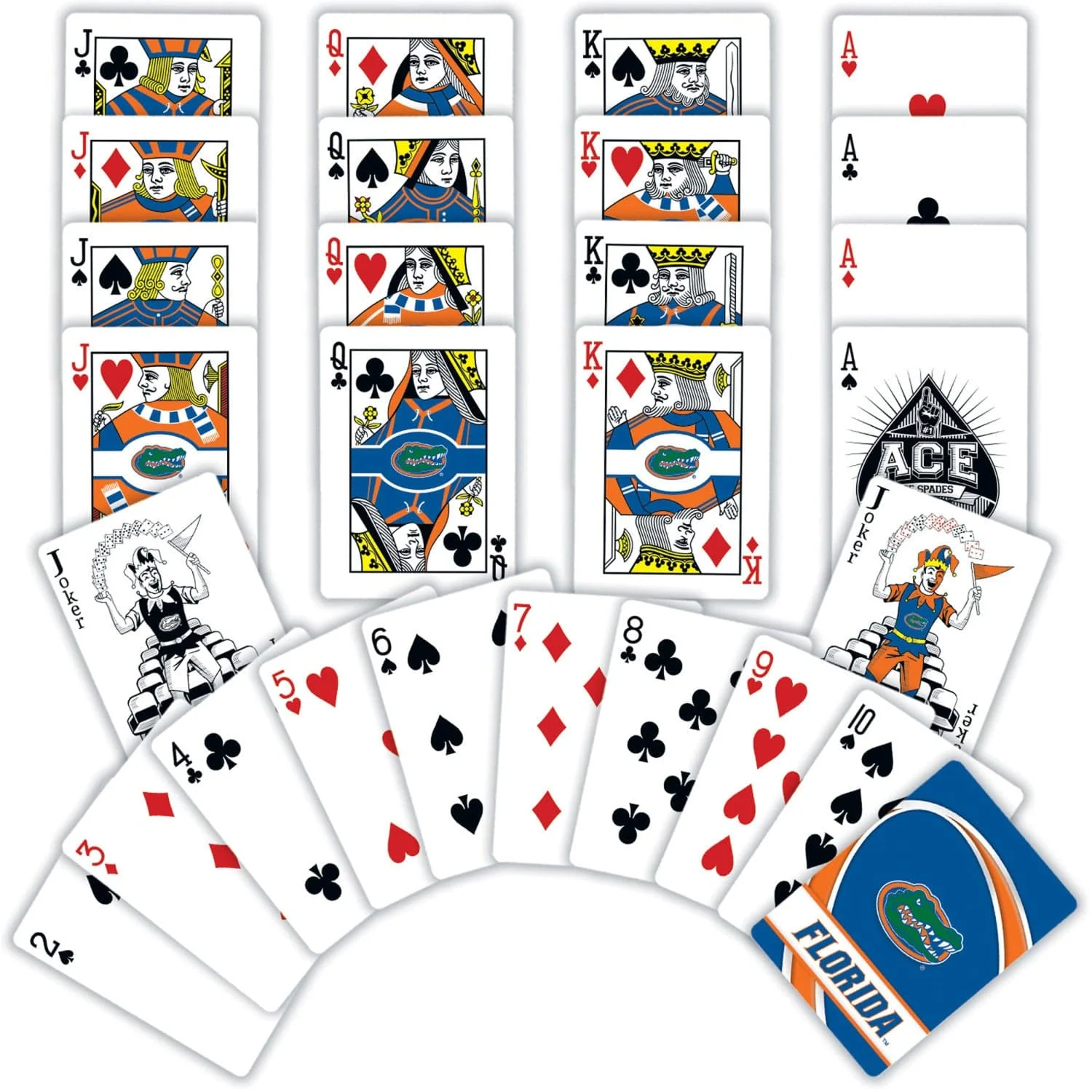 Florida Gators Playing Cards - 54 Card Deck - Image 2