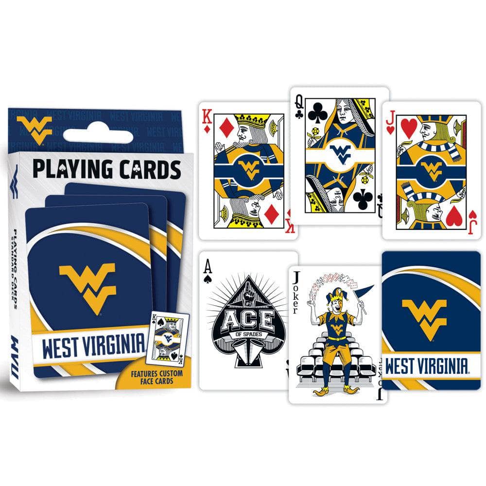 West Virginia Mountaineers Playing Cards - 54 Card Deck - Image 3
