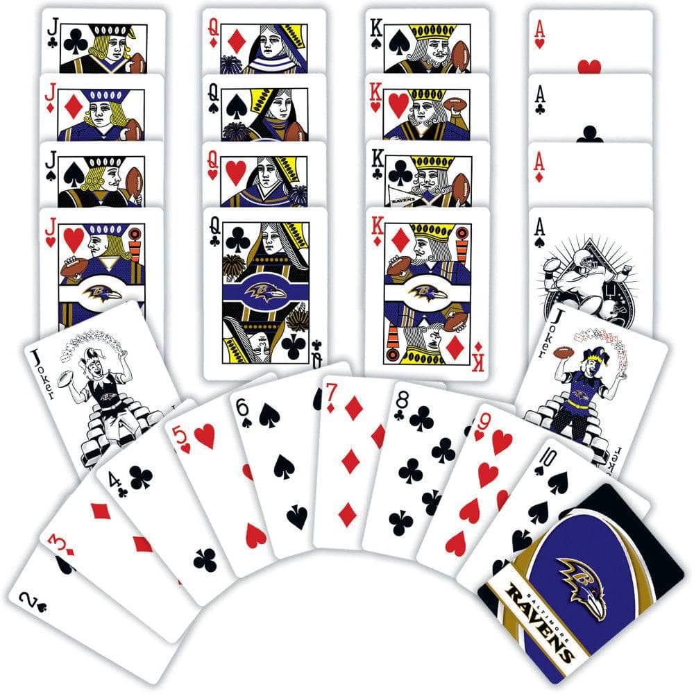 Baltimore Ravens Playing Cards - 54 Card Deck - Image 2