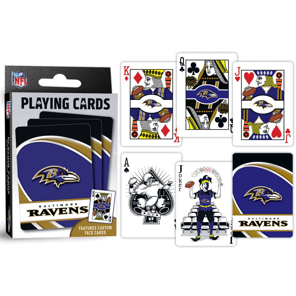 Baltimore Ravens Playing Cards - 54 Card Deck - Image 3