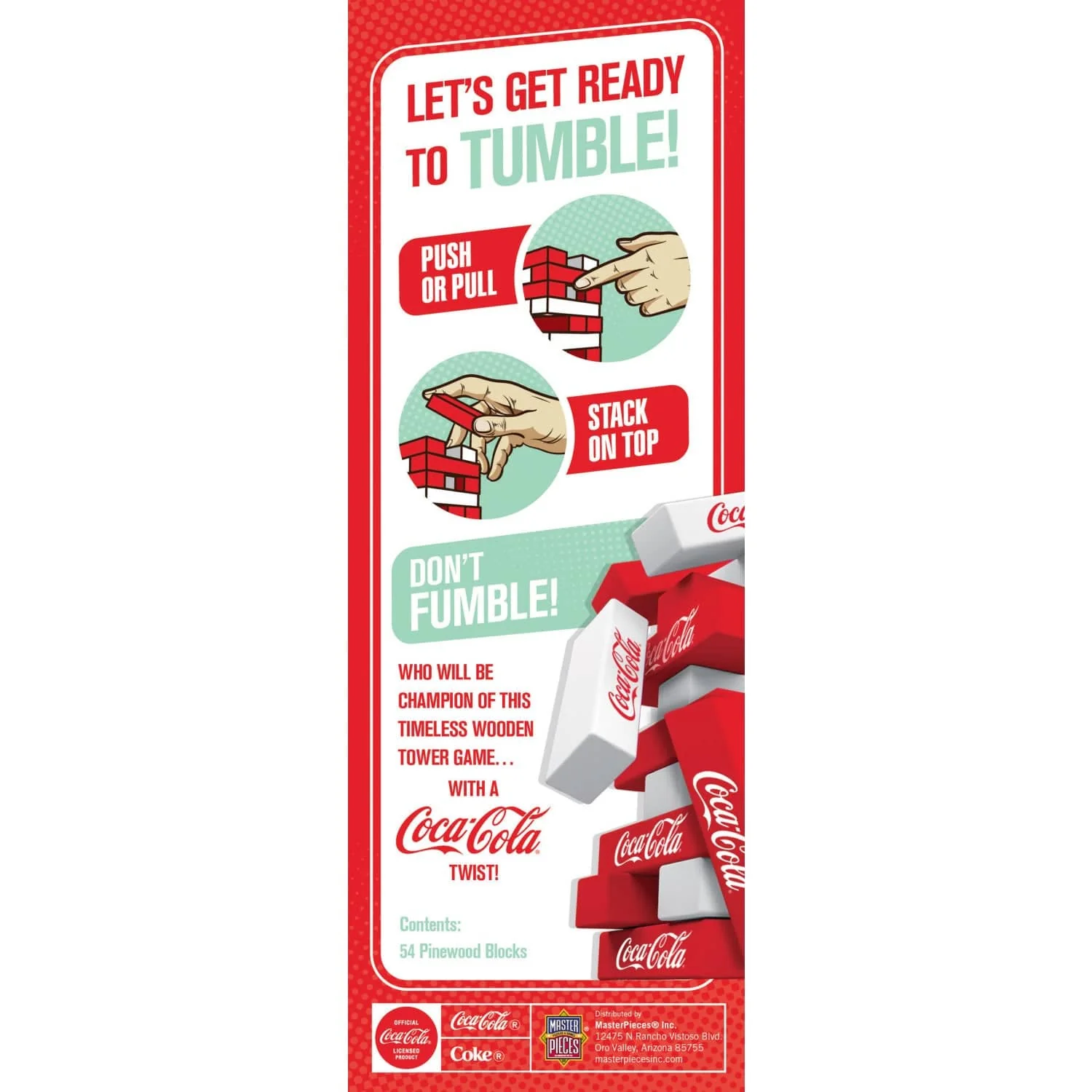 Coca-Cola Tumble Tower - Image 3