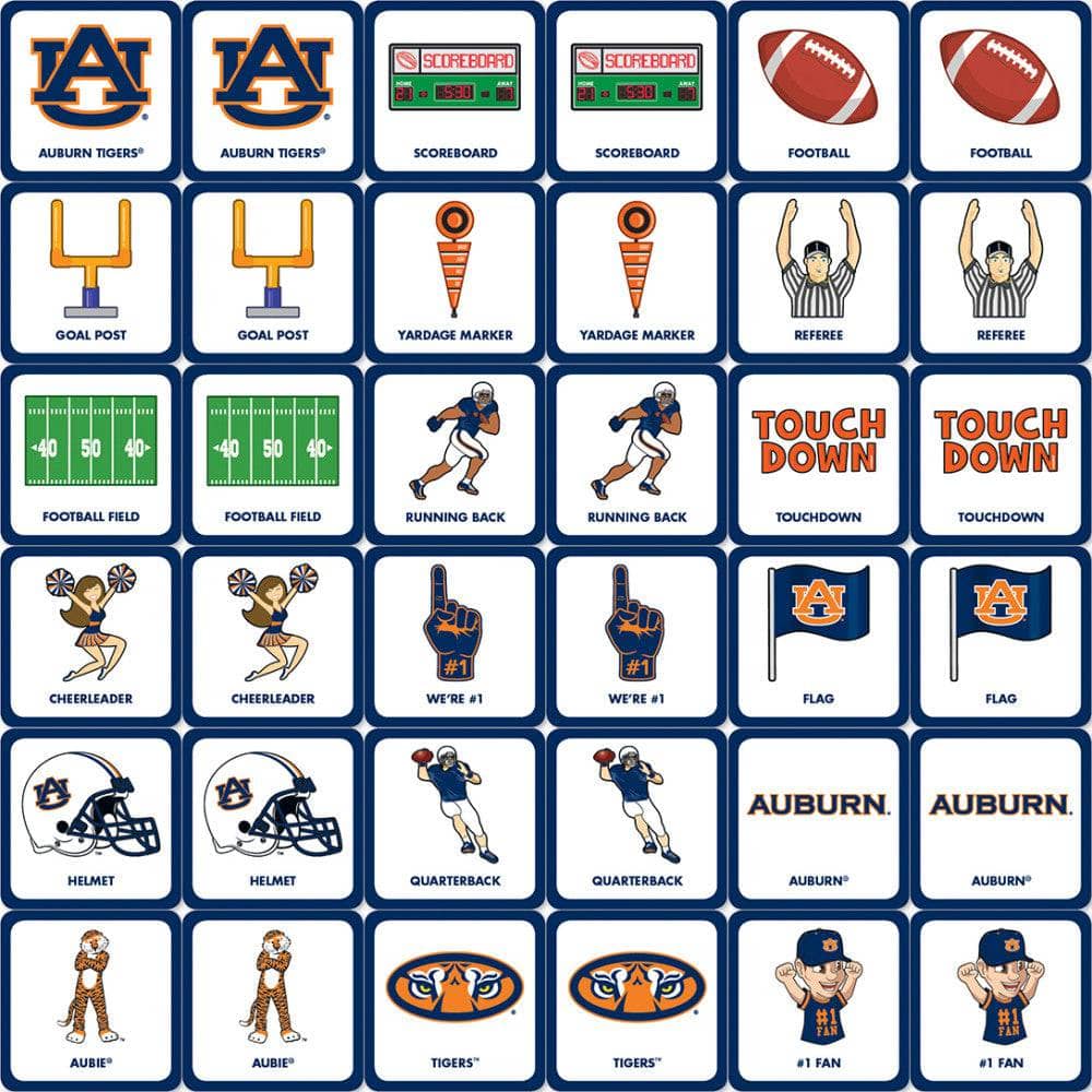 Auburn Tigers Matching Game - Image 2