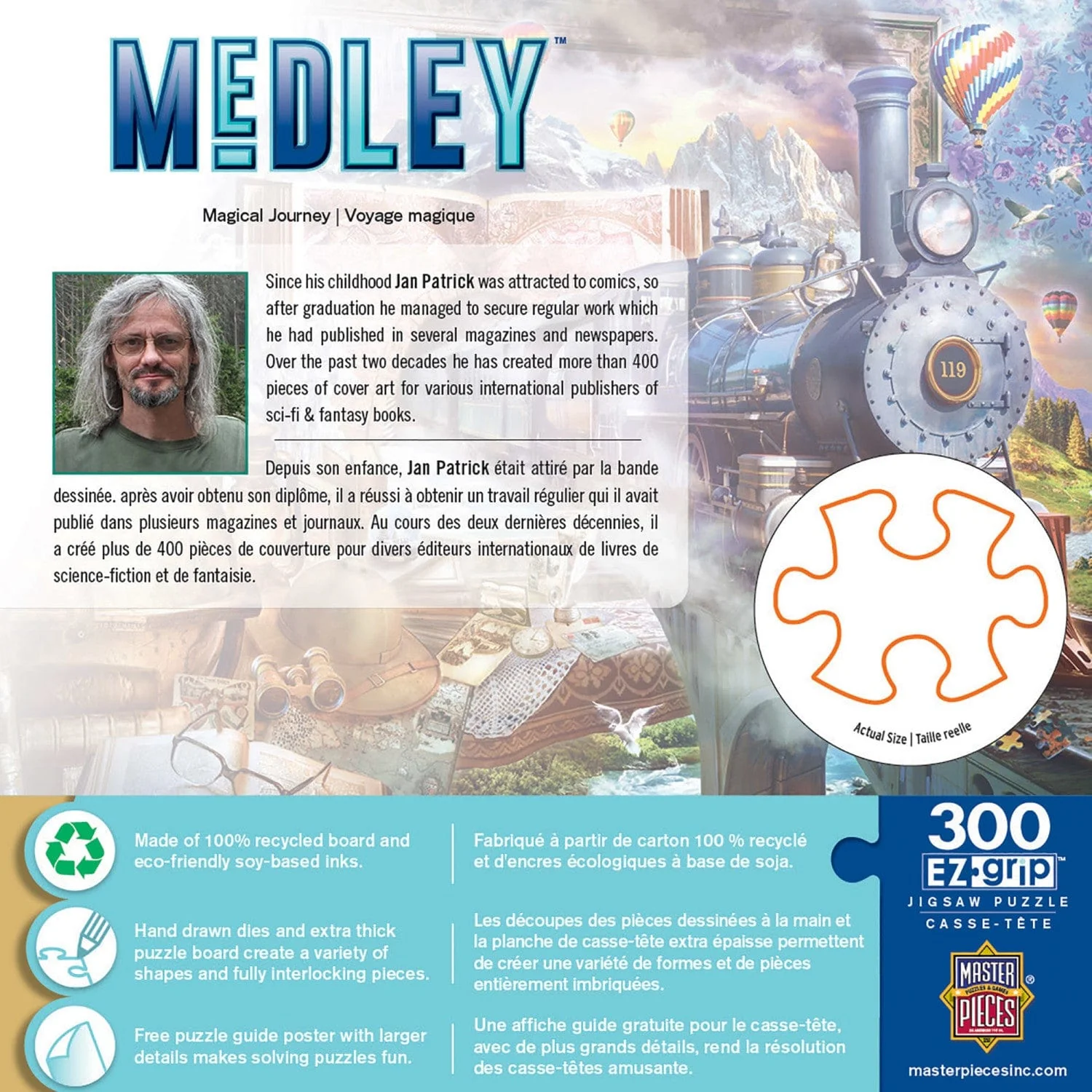 Medley - Magical Journey 300 Piece EZ Grip Jigsaw Puzzle - Image 3