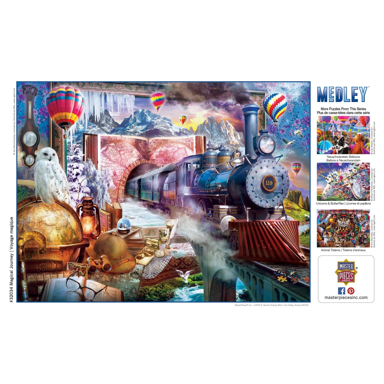 Medley - Magical Journey 300 Piece EZ Grip Jigsaw Puzzle - Image 4