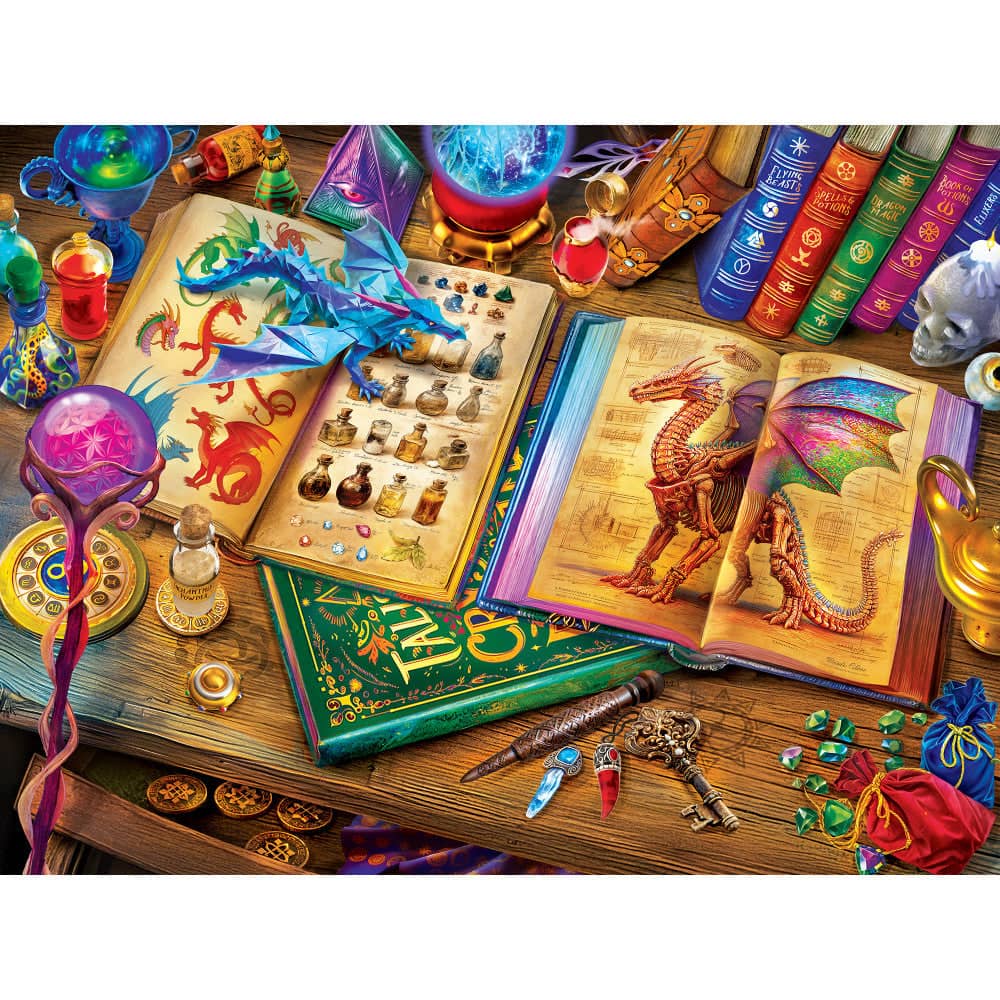 Medley - Mystica Draconum 300 Piece EZ Grip Jigsaw Puzzle - Image 2