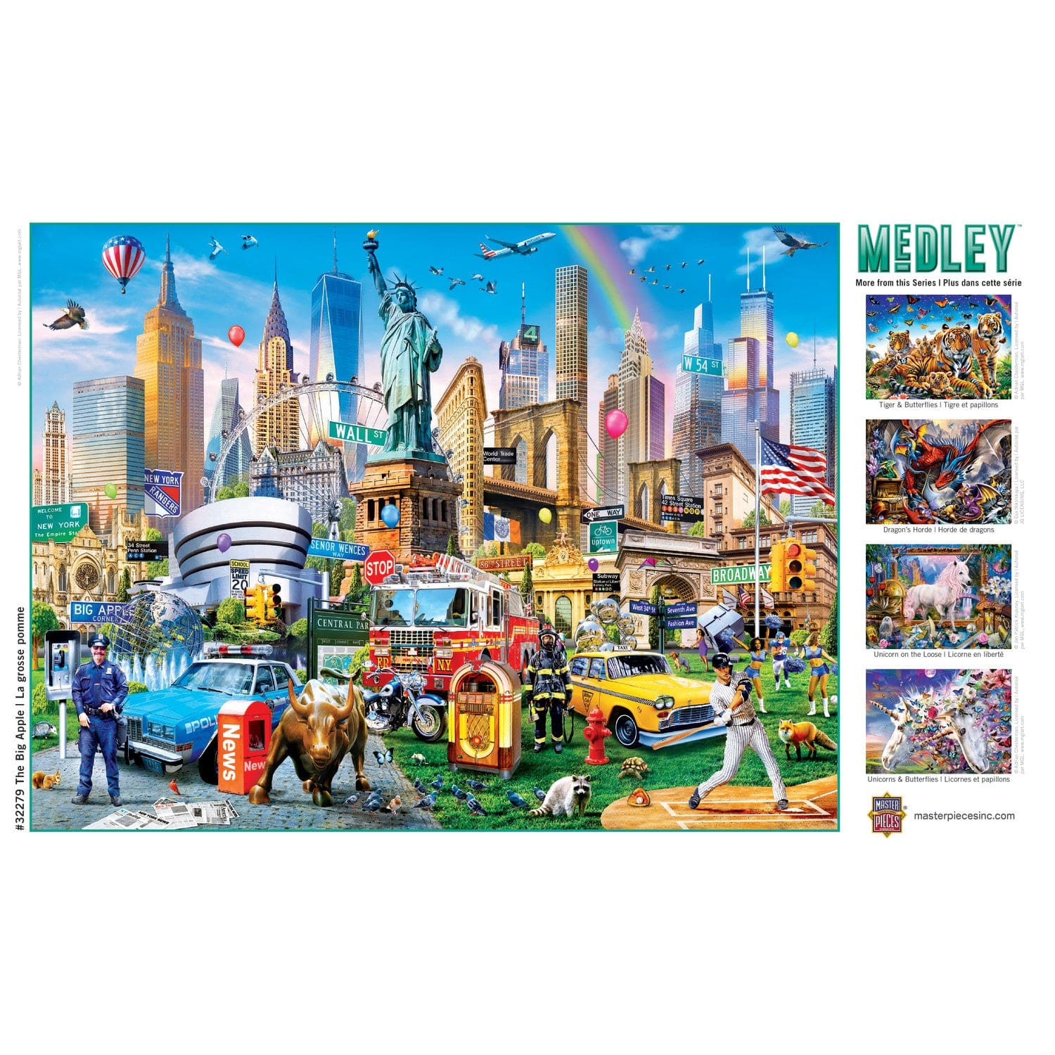 Medley - The Big Apple 300 Piece EZ Grip Jigsaw Puzzle - Image 4
