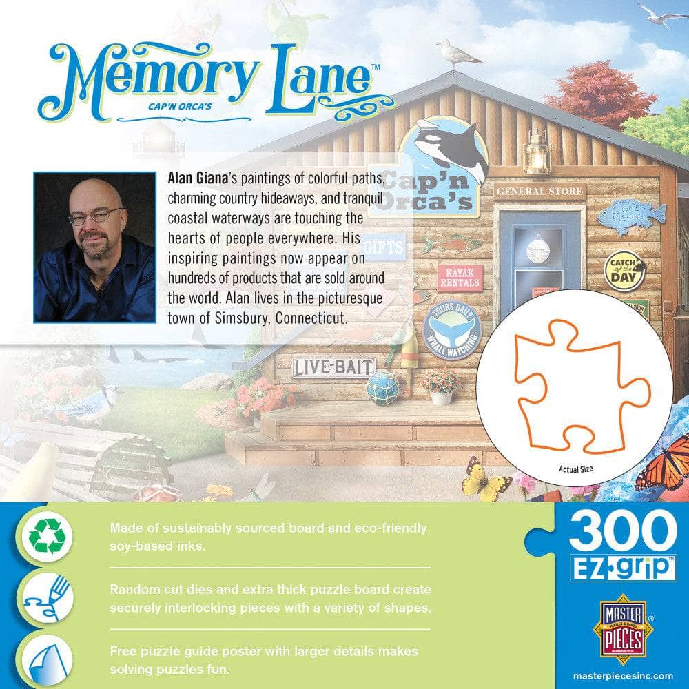 Memory Lane - Cap'n Orca's 300 Piece EZ Grip Jigsaw Puzzle - Image 3