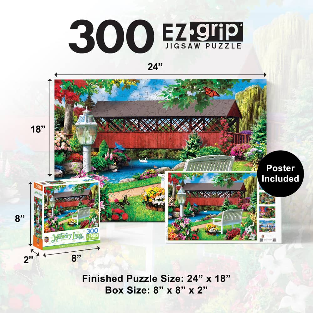 Memory Lane - Countryside Park 300 Piece EZ Grip Jigsaw Puzzle - Image 5