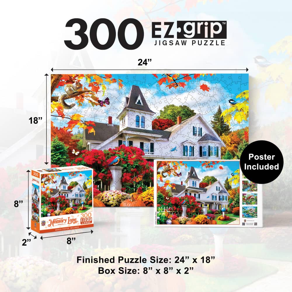 Memory Lane - October Skies 300 Piece EZ Grip Jigsaw Puzzle - Image 5