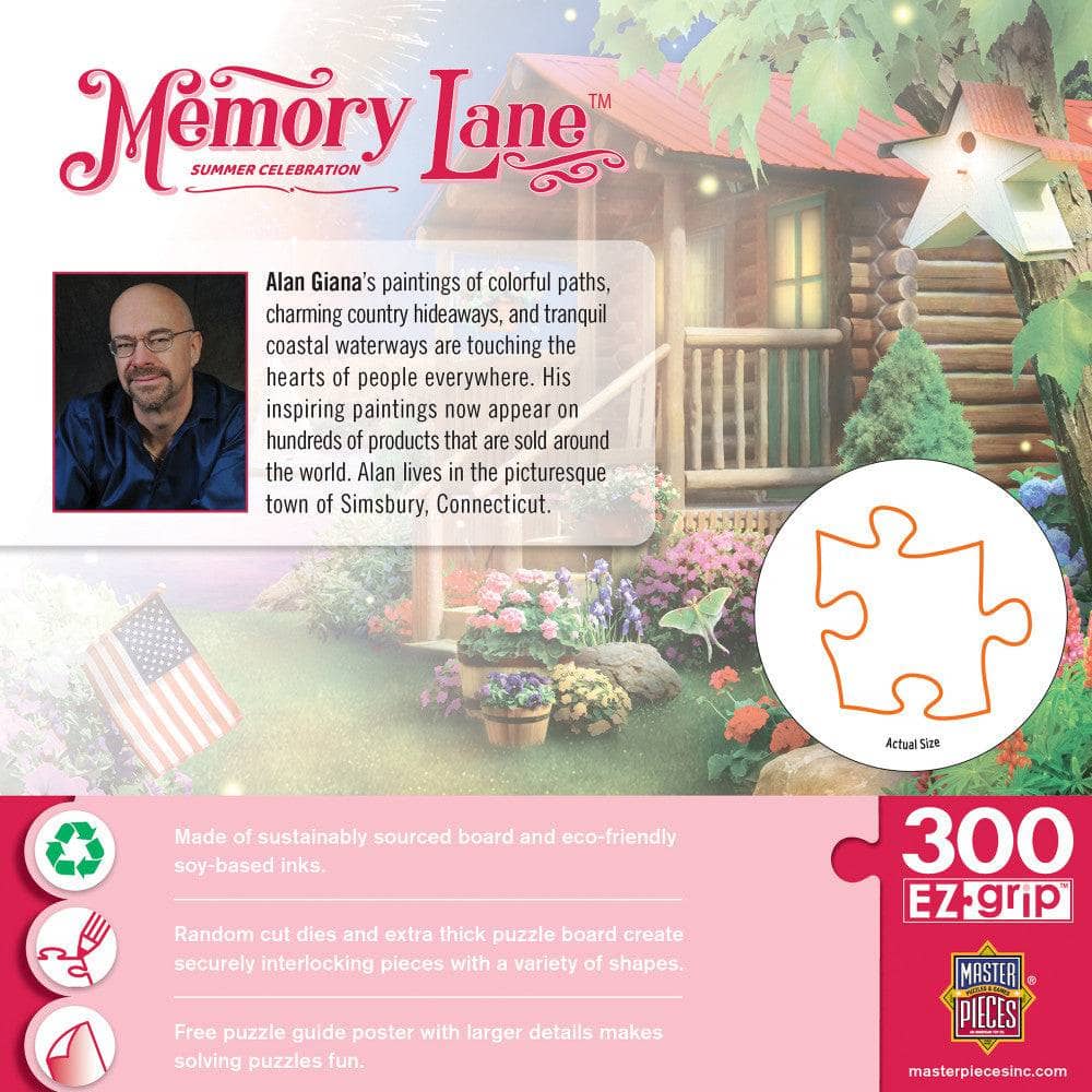 Memory Lane - Summer Celebration 300 Piece EZ Grip Jigsaw Puzzle - Image 3