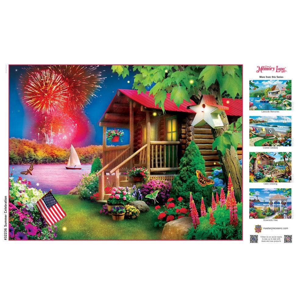 Memory Lane - Summer Celebration 300 Piece EZ Grip Jigsaw Puzzle - Image 4