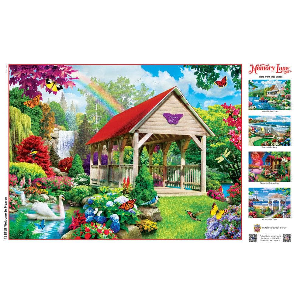 Memory Lane - Welcome to Heaven 300 Piece EZ Grip Jigsaw Puzzle - Image 4