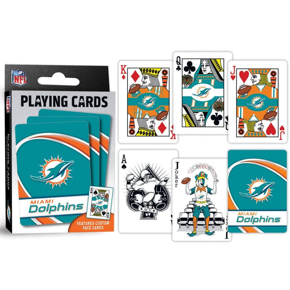 Miami Dolphins Playing Cards - 54 Card Deck - Image 3