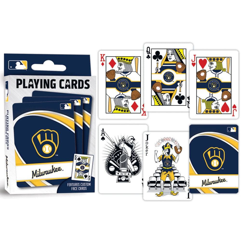 Milwaukee Brewers Playing Cards - 54 Card Deck - Image 3