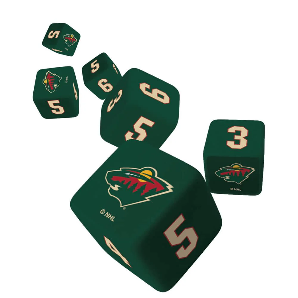 Minnesota Wild Dice Set - Image 2