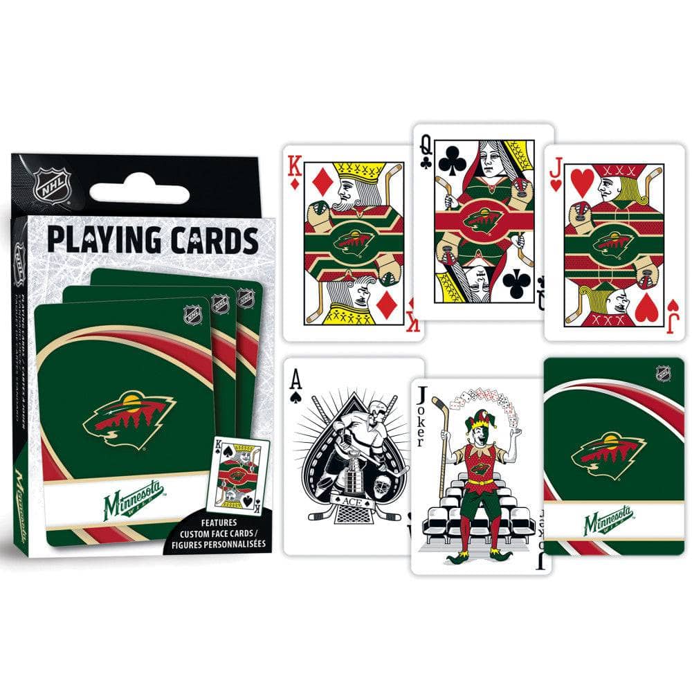 Minnesota Wild Playing Cards - 54 Card Deck - Image 3