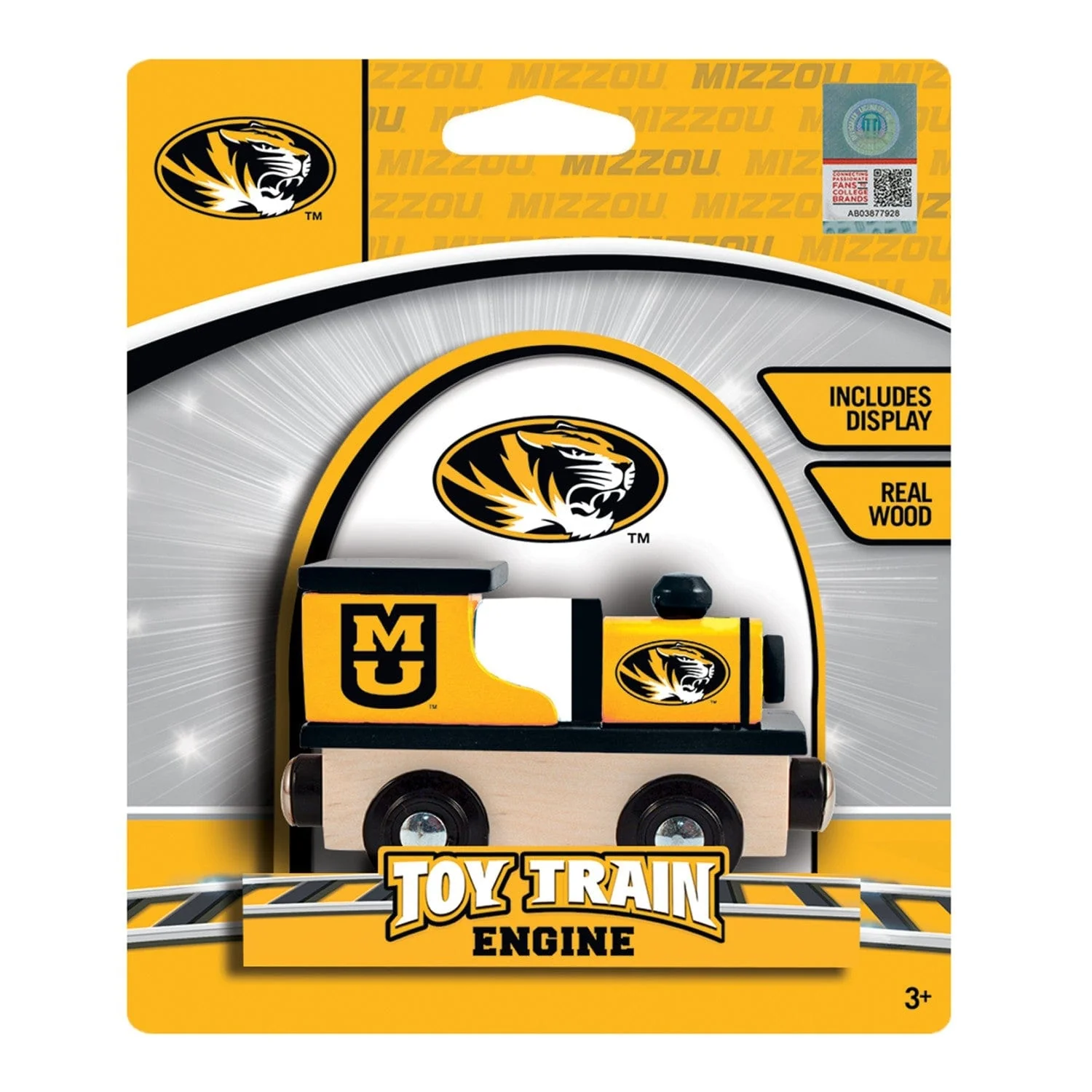 Missouri Tigers Toy Train Engine - Image 2