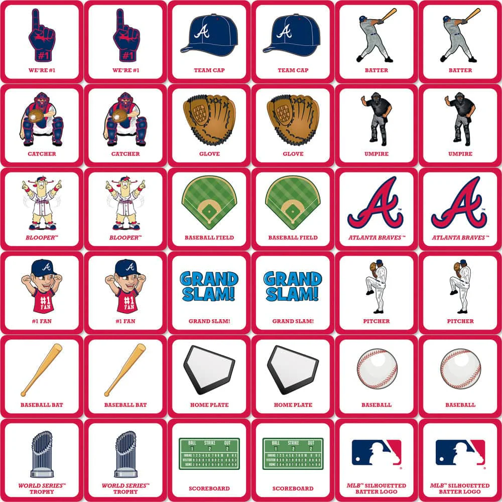 Atlanta Braves Matching Game - Image 2