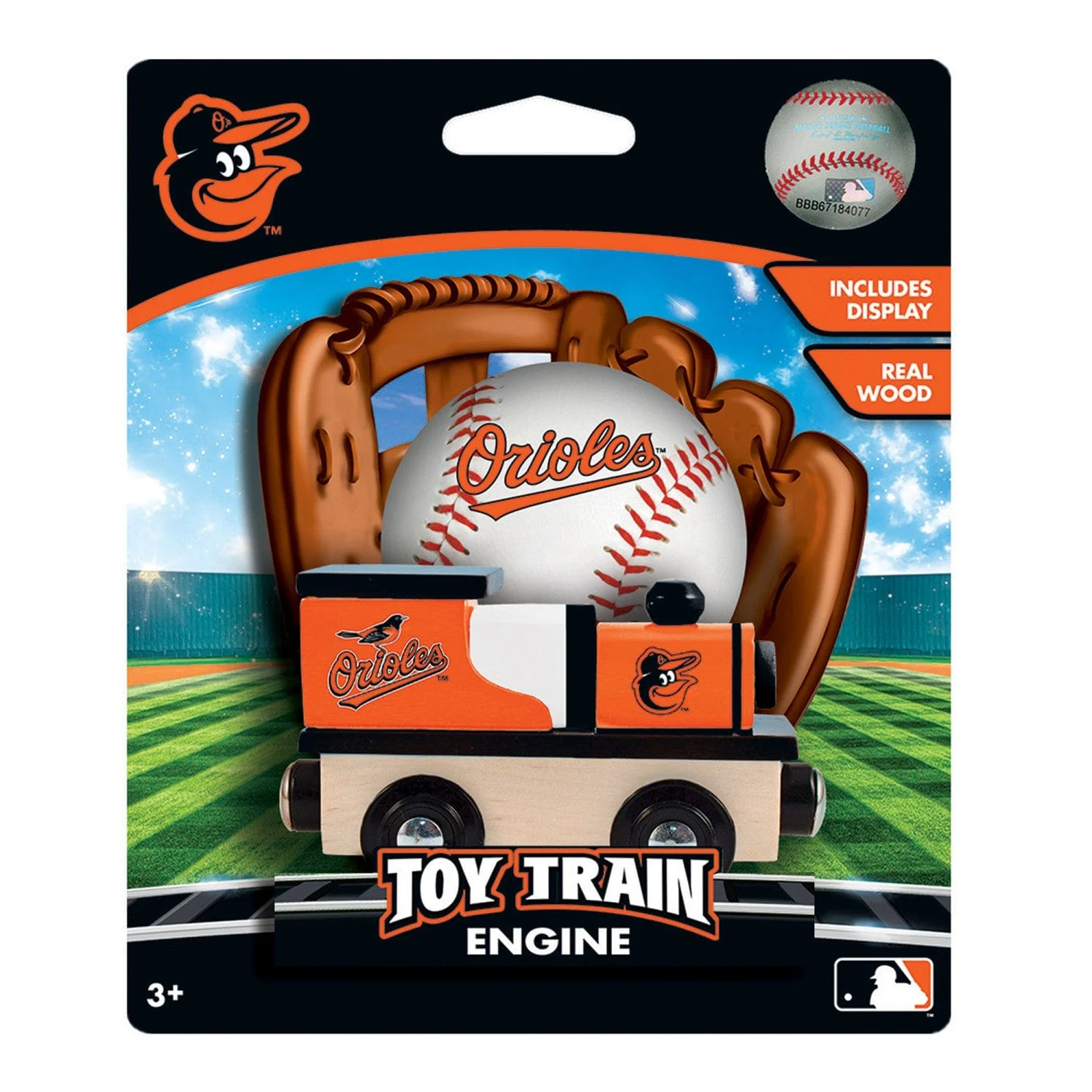Baltimore Orioles Toy Train Engine - Image 2