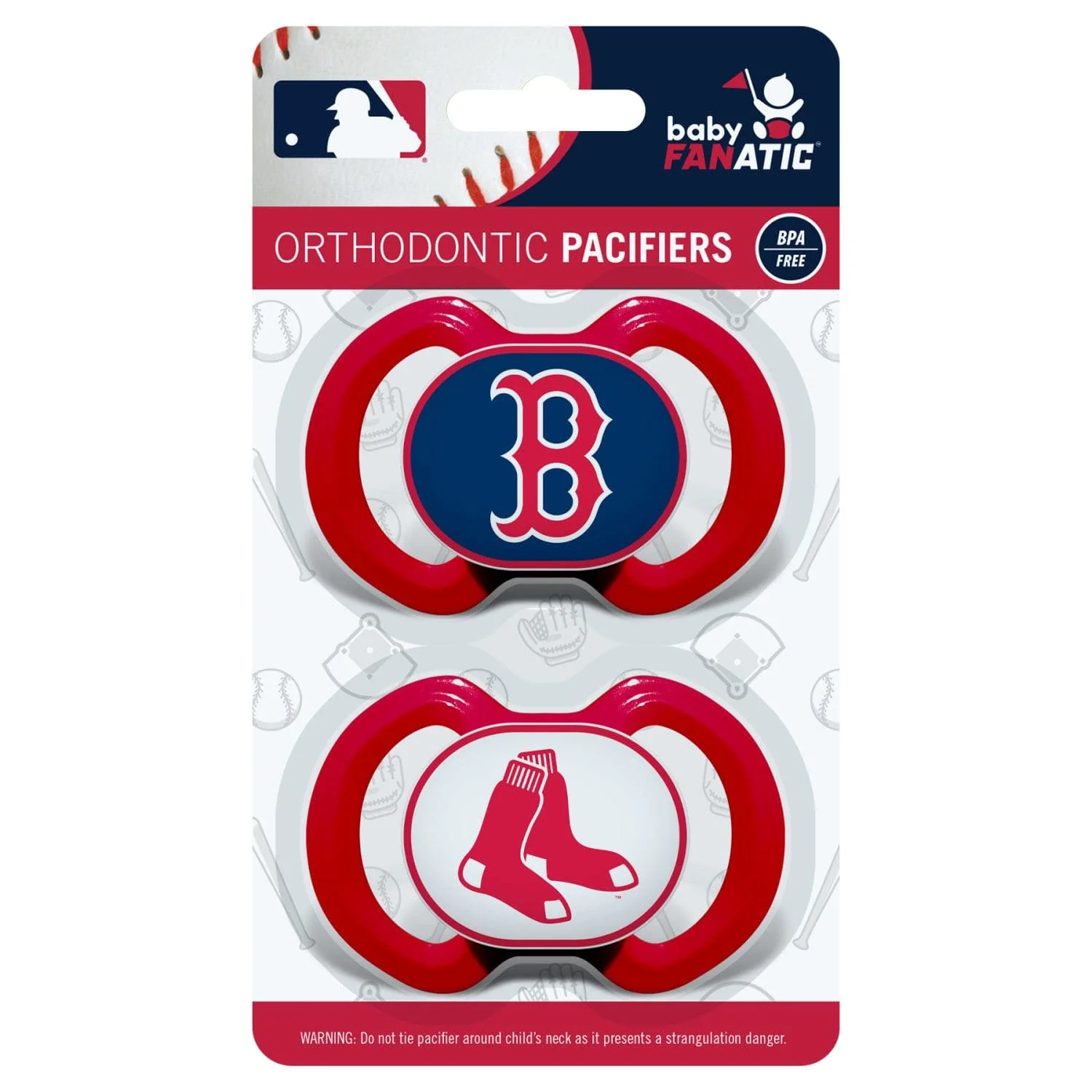 Boston Red Sox - Pacifier 2-Pack - Image 2