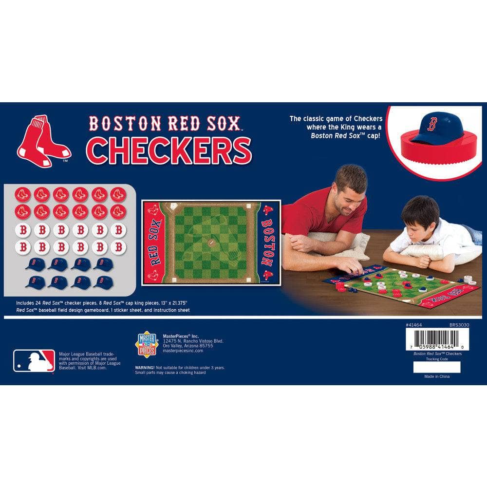 Boston Red Sox Checkers Board Game - Image 3