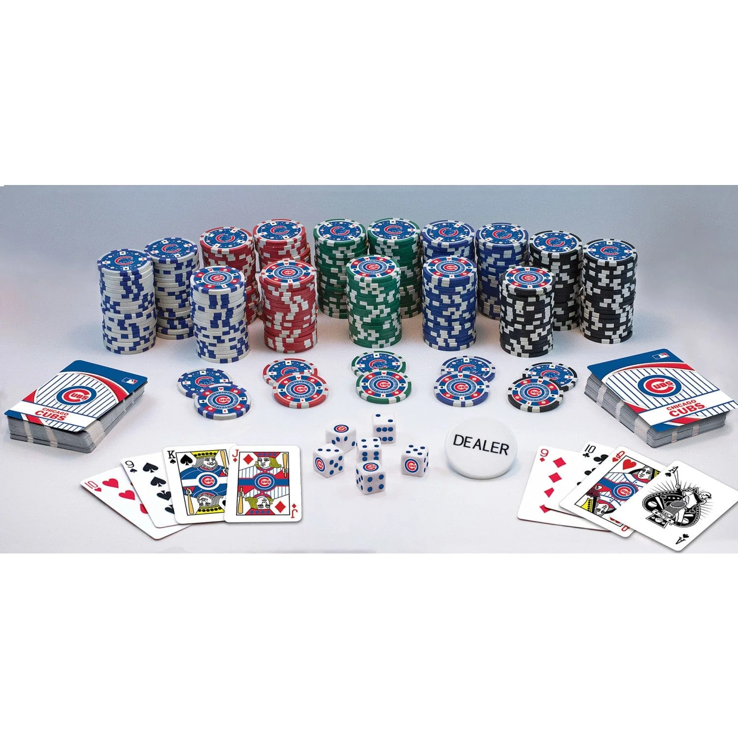 Chicago Cubs 300 Piece Poker Set - Image 2