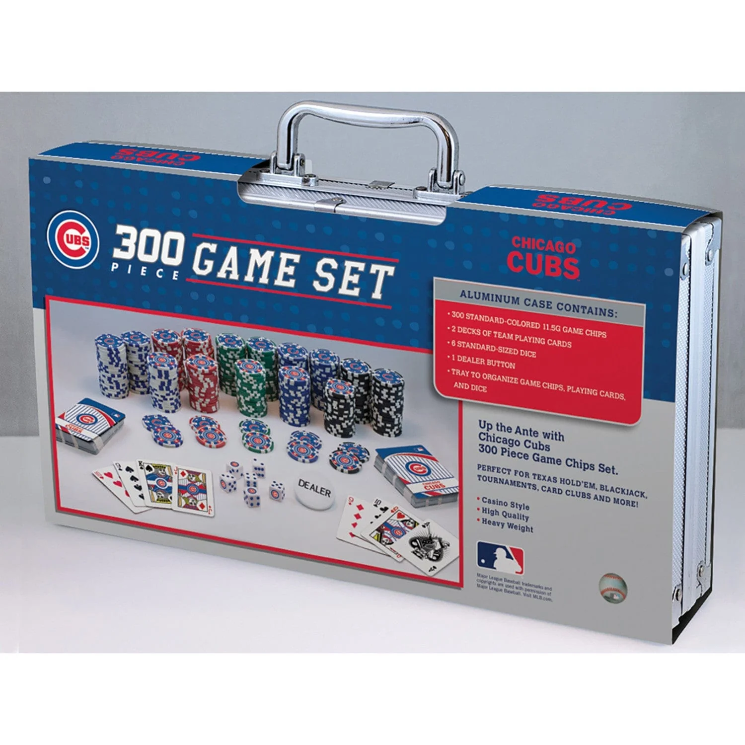 Chicago Cubs 300 Piece Poker Set - Image 4