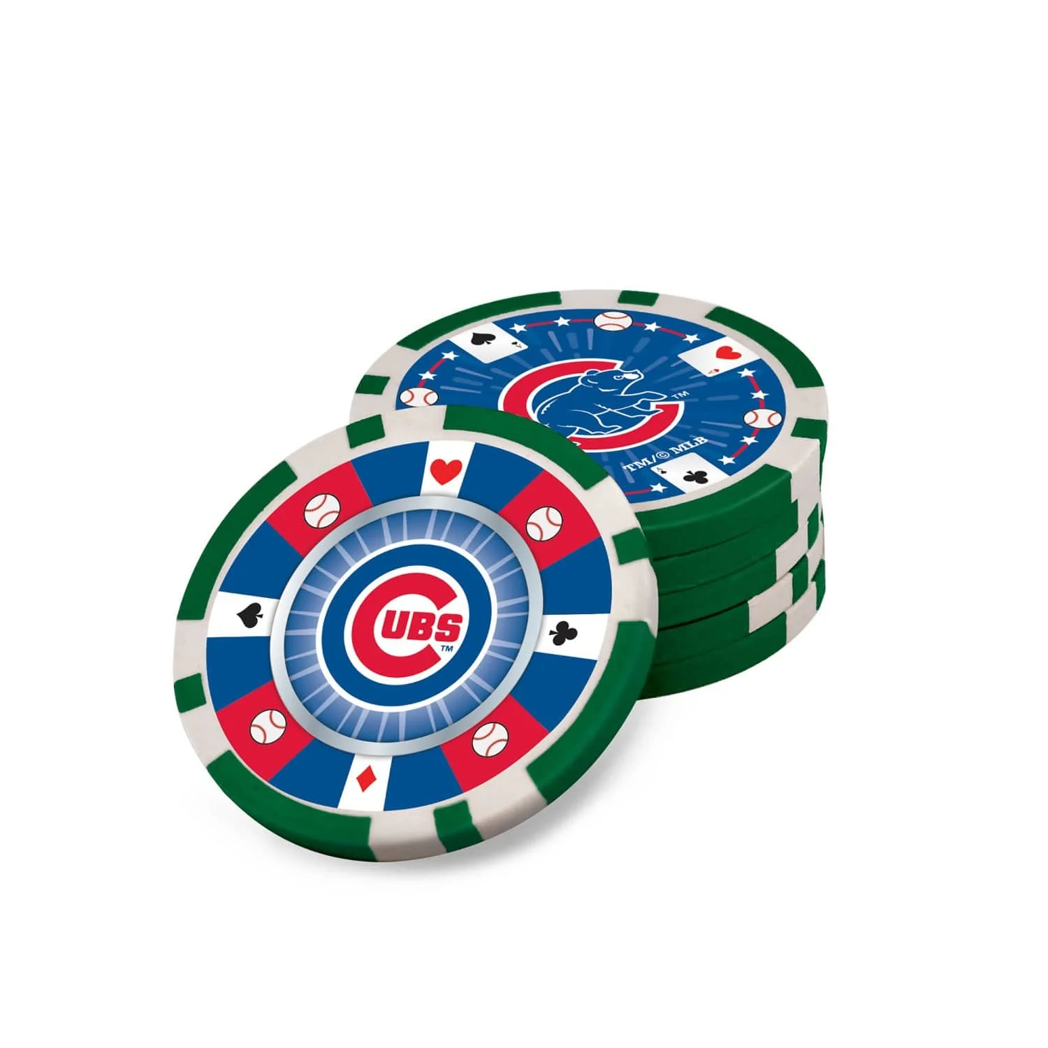 Chicago Cubs 300 Piece Poker Set - Image 5