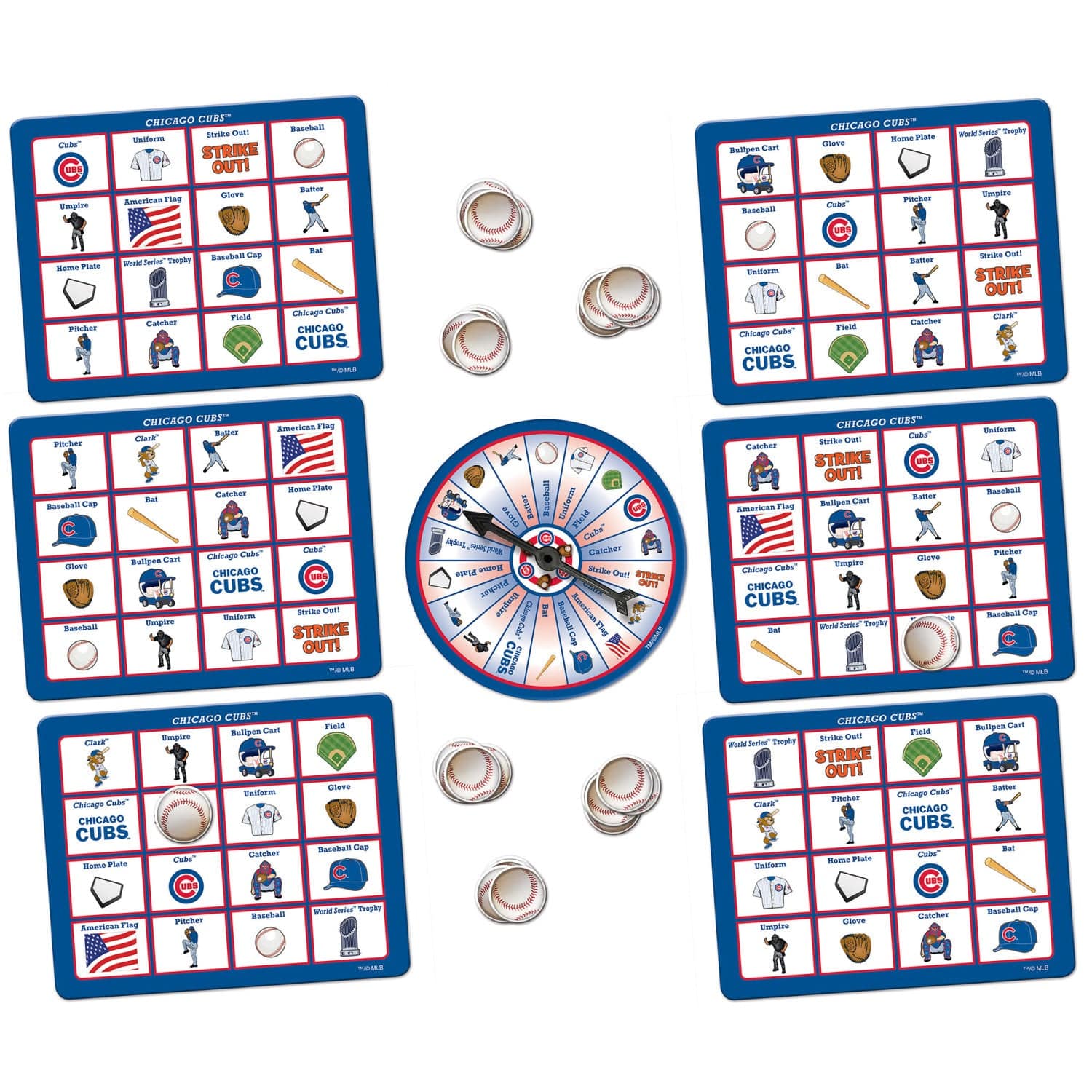 Chicago Cubs MLB Bingo Game - Image 2